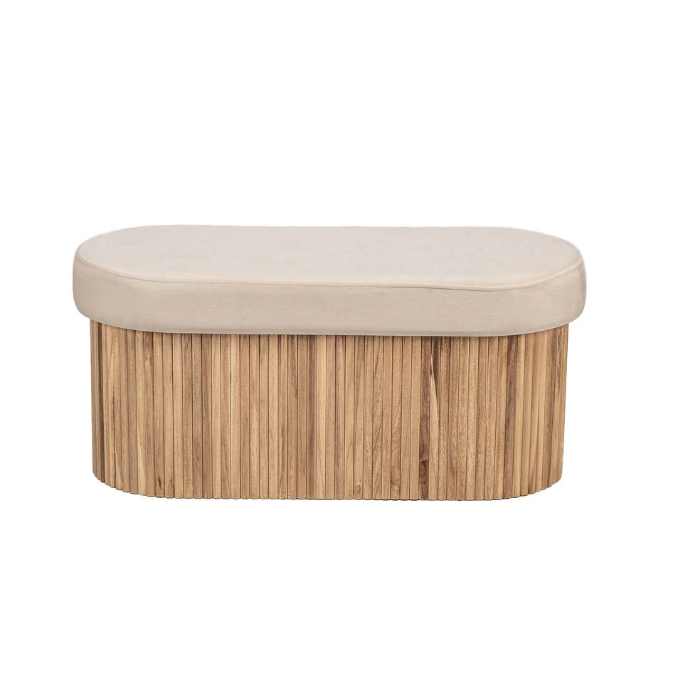 Bank Met Opbergruimte Enl Fluweel 7 Bank Met Opbergruimte Enl Fluweel - Afbeelding 7