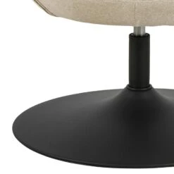 Fauteuil Beige Stof Draaibaar - Zithoogte 47cm - Eva -Leenbakker Winkel 71f0129dd923477a8ad437cac8951920