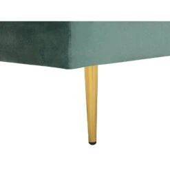 MIRAMAS - Chaise Longue - Groen - Linkerzijde - Fluweel -Leenbakker Winkel 7309f5b384ea435ea39f125e56f810cf