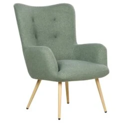 VEJLE II - Fauteuil Met Hocker - Lichtgroen - Bouclé 15 VEJLE II - Fauteuil Met Hocker - Lichtgroen - Bouclé -Leenbakker Winkel 73b14ebb53e24a1d8e84a7e92b78febd