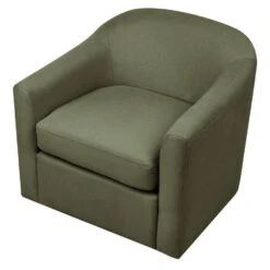 MAGNOR - Fauteuil - Donkergroen - Polyester -Leenbakker Winkel 73f8aeac574f42469958a923afe91d28