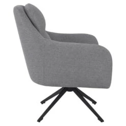 Fauteuil Draaibaar - Stof Taupe - 75x70x85cm - Matthias -Leenbakker Winkel 756ab9df5e7e4bbda16886ae4dde552c