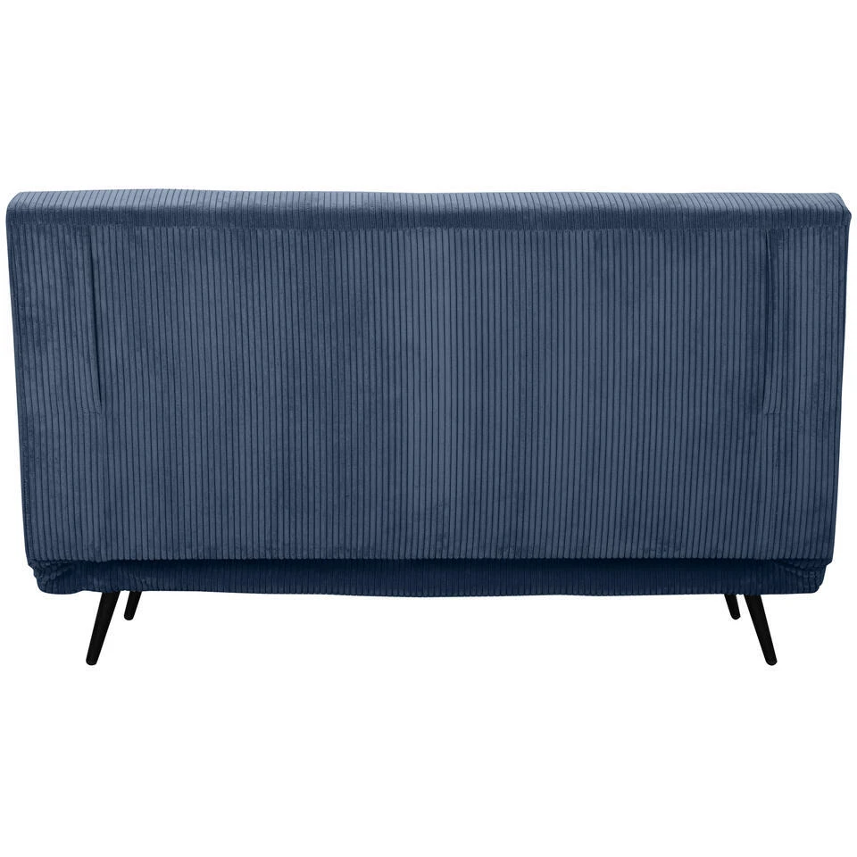 Mallory - Slaapbank 140 Cm In Blauwe Stof 7 Mallory - Slaapbank 140 Cm In Blauwe Stof - Afbeelding 7