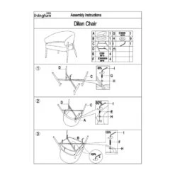 Livingfurn - Fauteuil Dilan Venga Liver - 72.5x73x75cm -Leenbakker Winkel 7787e0bd2f484221b71974a93c02e303
