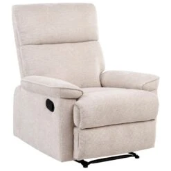 EVERTON - Relaxfauteuil - Beige - Polyester -Leenbakker Winkel 79a97d428cd94d93aa1ac0a123afbd2b