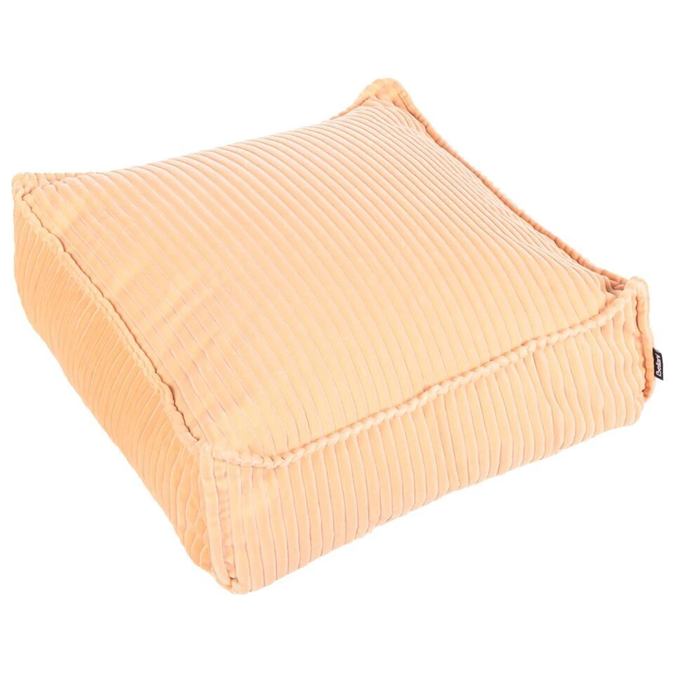 ALLOZAI - Vloerkussen - Perzik - Fluweel 6 ALLOZAI - Vloerkussen - Perzik - Fluweel - Afbeelding 6