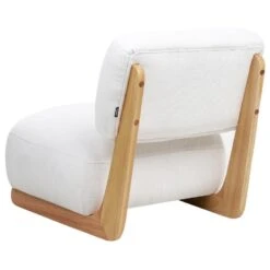 KOKKOLA - Fauteuil - Gebroken Wit - Polyester -Leenbakker Winkel 7d547c99107547c3b9335e1673254b07