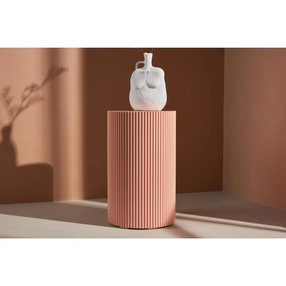 Svea - Fabio Ronde Bijzettafel - ø30 Cm - Peach 2 Svea - Fabio Ronde Bijzettafel - ø30 Cm - Peach - Afbeelding 2