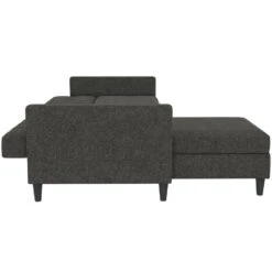 Hartford - 3-zits Hoekslaapbank In Antraciet Stof -Leenbakker Winkel 7db6b65139e84e208e52715024ce847b