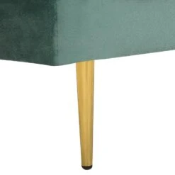 MIRAMAS - Chaise Longue - Groen - Linkerzijde - Fluweel -Leenbakker Winkel 7e05229e89834a01b312b7f0d26c9f5f