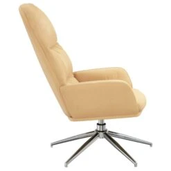 VidaXL Relaxstoel Kunstsuède Crèmewit -Leenbakker Winkel 7e3508cf76e54b1bb9a28ea67440346e