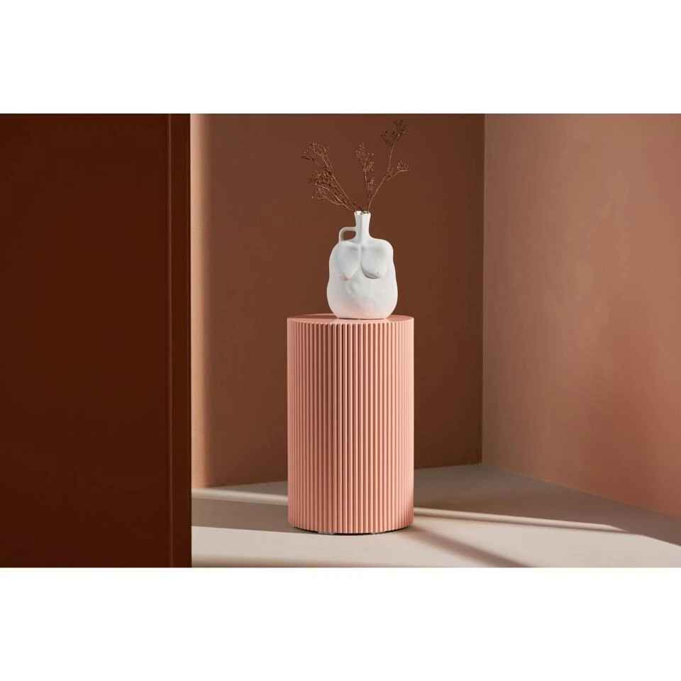 Svea - Fabio Ronde Bijzettafel - ø30 Cm - Peach 3 Svea - Fabio Ronde Bijzettafel - ø30 Cm - Peach - Afbeelding 3