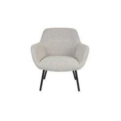 Housecraft Dude Loungestoel/ Fauteuil Bouclé Stof Beige/ Wit -Leenbakker Winkel 7ec0e7a9589844fd8201210df3bfdc58