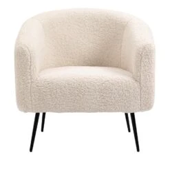 Salonstoel Van Metaal En Witte Lussen -Leenbakker Winkel 804bf3bec176431a93e88f1e022c5948