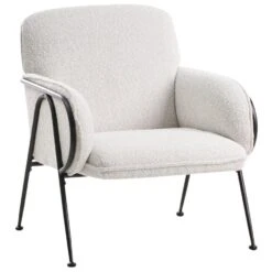 TRYSNES - Fauteuil - Beige - Polyester -Leenbakker Winkel 805098e992524071b4c954774d5f139d