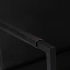 VidaXL - Armstoel - Zwart - Leer -Leenbakker Winkel 80b1e882acb742eca674aad768e4505d