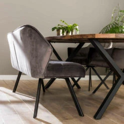 Fraaai - Ramon Eetkamerbank 180 Cm Velvet Antraciet -Leenbakker Winkel 80ea631b44ad4a3583f6843dd7a6882b