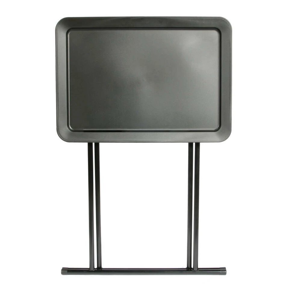 Home Deco Factory Bijzettafeltje - Metaal/kunststof - Zwart 7 Home Deco Factory Bijzettafeltje - Metaal/kunststof - Zwart - Afbeelding 7