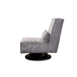 Draaifauteuil Stuttgart - Ribcord - Antraciet 6 Draaifauteuil Stuttgart - Ribcord - Antraciet -Leenbakker Winkel 81004596 0301