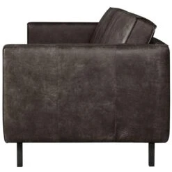 Bank Ferro 3,5-zits - Leer - Zwart -Leenbakker Winkel 81023414 0300