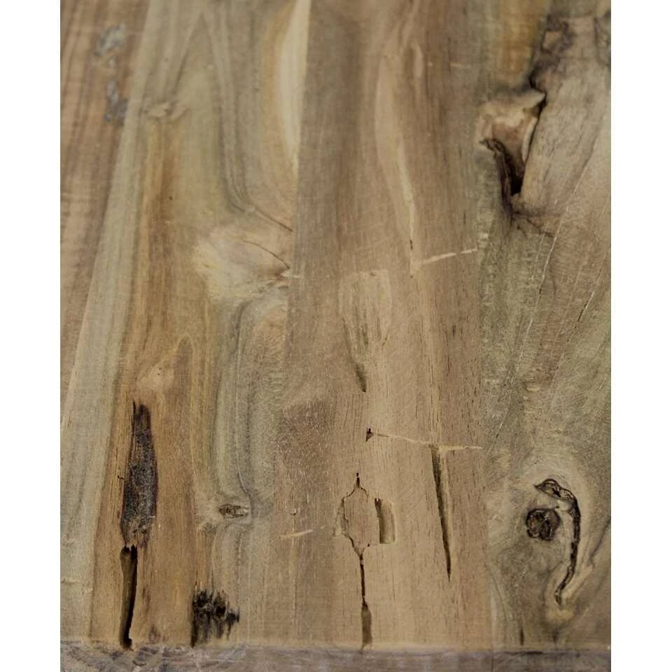 HSM Collection Kruk Lawas - Teakhout - 46x50x27 Cm 4 HSM Collection Kruk Lawas - Teakhout - 46x50x27 Cm - Afbeelding 4