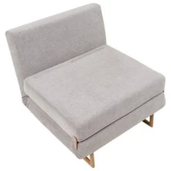 JERSLEV - 1-zits Slaapbank - Grijs - Polyester -Leenbakker Winkel 8347628d8d6f47dd934b70621fd724f0