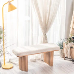 Bank Van Massief Hout En Witte Lussen 14 Bank Van Massief Hout En Witte Lussen -Leenbakker Winkel 84cd4d9145444ed3ba0c539a43c73964