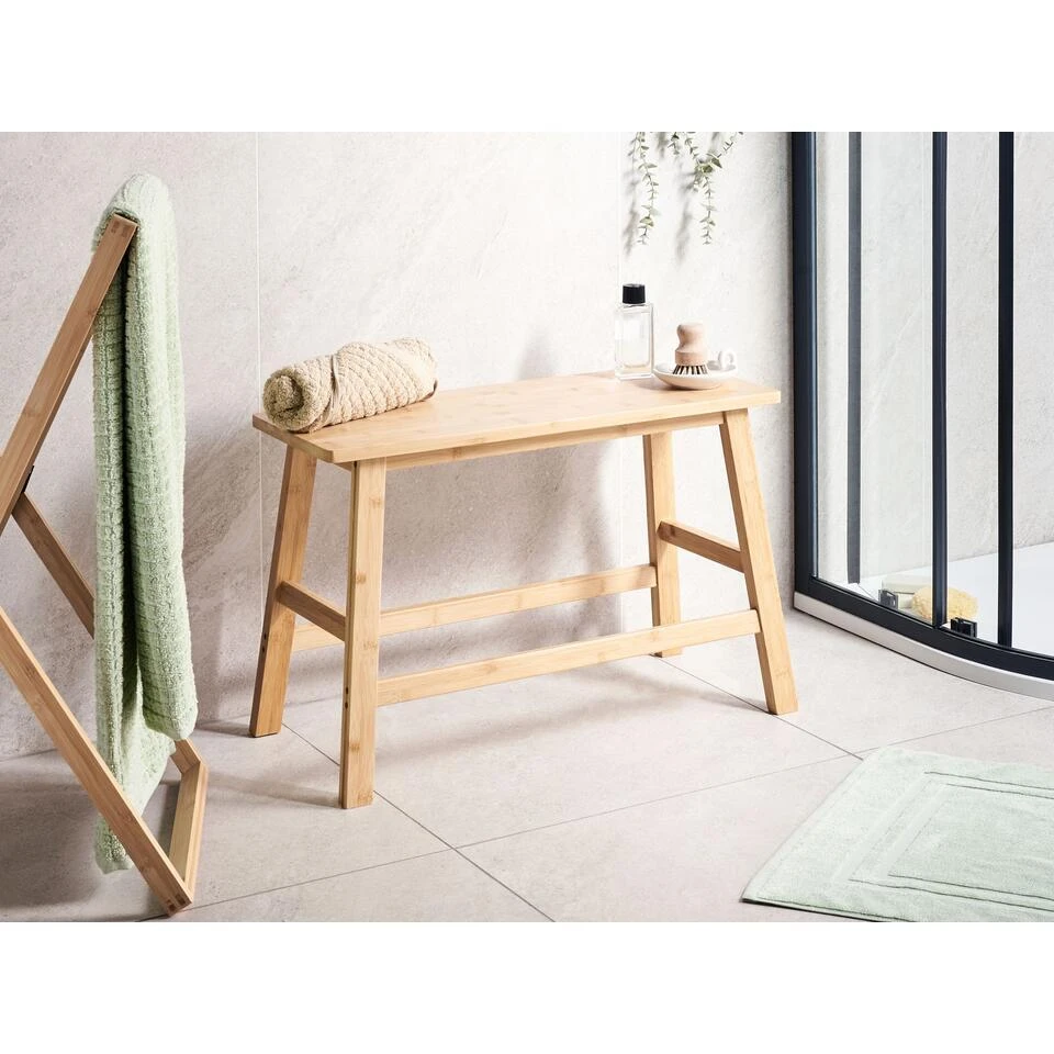 IGUAZU - Bankje - Lichtbruin - Bamboe 2 IGUAZU - Bankje - Lichtbruin - Bamboe - Afbeelding 2