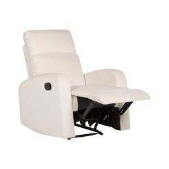VERDAL - Relaxfauteuil Handmatig - Wit - Fluweel -Leenbakker Winkel 8694498877394ff5ae2b462a14e85d7a
