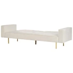 VISNES - Slaapbank 3-zits - Wit - Fluweel 20 VISNES - Slaapbank 3-zits - Wit - Fluweel -Leenbakker Winkel 872dd1b908964b2dbbaa171f7d7350be