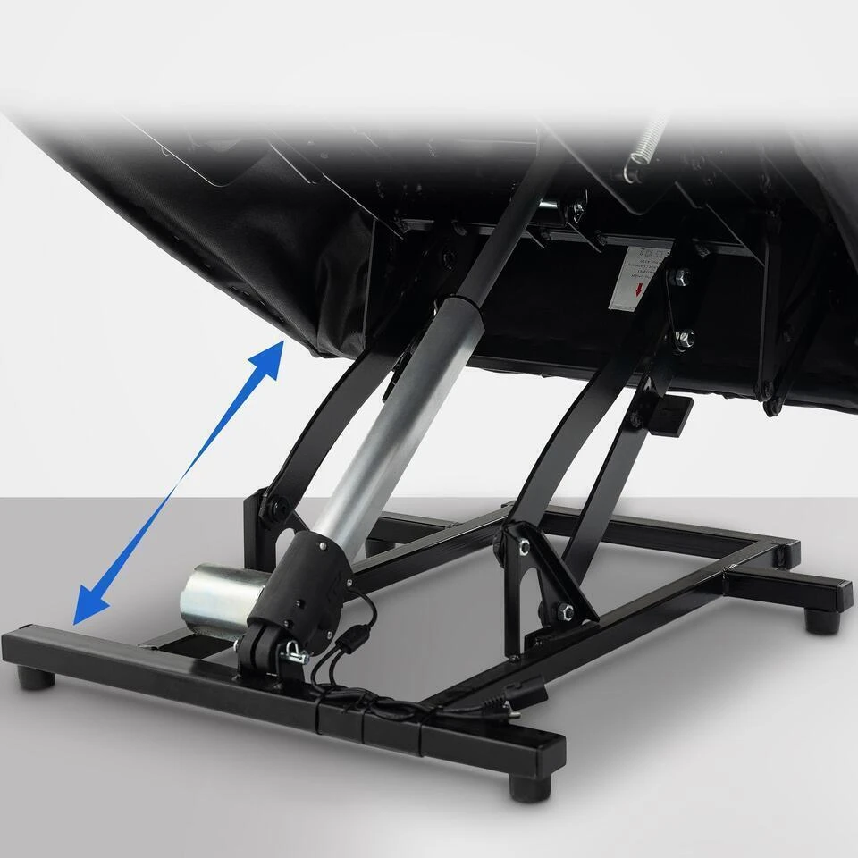 CLP Fauteuil Andover Zwart Frame - Kunstleer - Zwart 8 CLP Fauteuil Andover Zwart Frame - Kunstleer - Zwart - Afbeelding 8