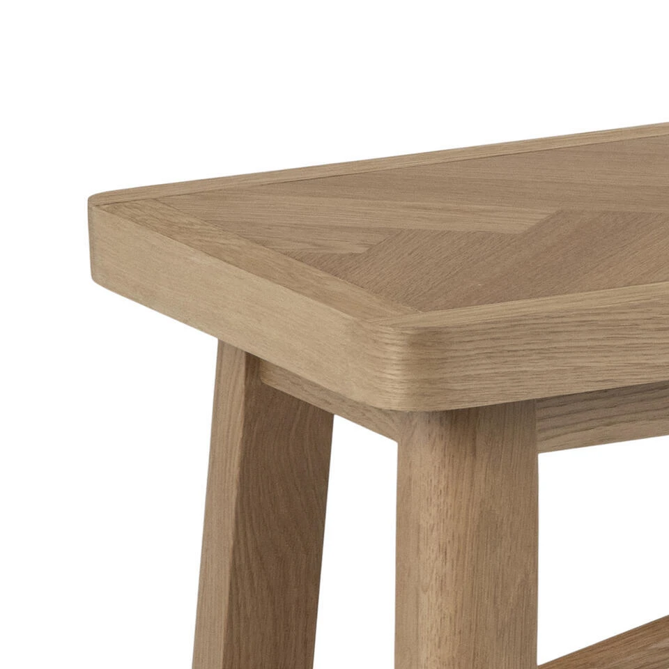 Hioshop Galdor Bank Visgraat Eiken Decor 11 Hioshop Galdor Bank Visgraat Eiken Decor - Afbeelding 11