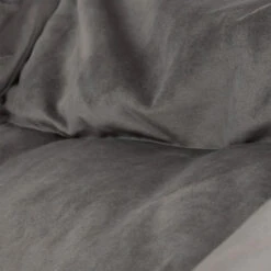 Icon Zitzak En Poef Natalia - Fluwelen Zitzak - Houtskool -Leenbakker Winkel 89a6ff9657874af8a697b2a29bfcaab1