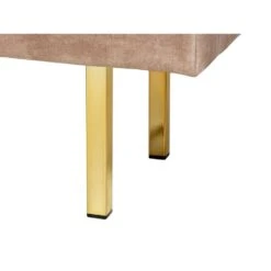 ROSEVILLE - Bankje - Taupe - Fluweel -Leenbakker Winkel 8b5e6212bf944ec6bb2cb557fb45b41b