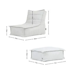 Icon Zitzak Lounger En Poef Dolce - Zitzak Buiten - Saliegroen -Leenbakker Winkel 8d82e7629f5e49fe8285eec706b1e18f