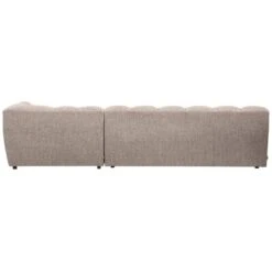 WOOOD Allure Chaise Longue Bank - Polyester - Bruin Melange-79x324x165 -Leenbakker Winkel 8daeecc1803f4d719e22aeb1edcf8ee2