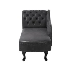 NIMES - Chaise Longue - Grijs - Linkerzijde - Kunstleer -Leenbakker Winkel 8dc0705580554ac5a05e7fd8acbaeefb