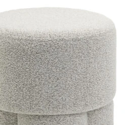 Poef Geneva - Bouclé Naturel -Leenbakker Winkel 8ddfc21b81714d16bb1d5519227c1ef5