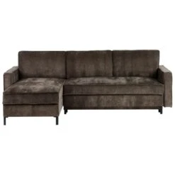 TEJN - Hoekslaapbank - Bruin - Rechtszijdig - Polyester -Leenbakker Winkel 8e2e41ae0fde4b95a14629a5bf95c812