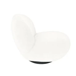 Giga Meubel Draaifauteuil Teddy Wit - Zithoogte 44cm - Fauteuil Swivel -Leenbakker Winkel 90acd9ce49a841b2ab54f455320961a5