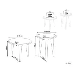 Beliani Bijzettafel EKAMBA - Groen Mangohout 6 Beliani Bijzettafel EKAMBA - Groen Mangohout -Leenbakker Winkel 91af4d25fbd146428bc58023e81c35de