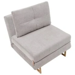 JERSLEV - 1-zits Slaapbank - Grijs - Polyester -Leenbakker Winkel 91f92ad591554593bf17d826084e606d