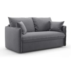 CALICOSY - Slaapbank MIRA - Grijs - 90x185x104 Cm 12 CALICOSY - Slaapbank MIRA - Grijs - 90x185x104 Cm -Leenbakker Winkel 9527d5d9e8c443c3b58b110de84d798c