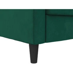 Presley - 3-zits Hoekslaapbank Met Opbergruimte In Donkergroen Fluweel -Leenbakker Winkel 96fc6dede1ad46528b5e9786e9fee1e1