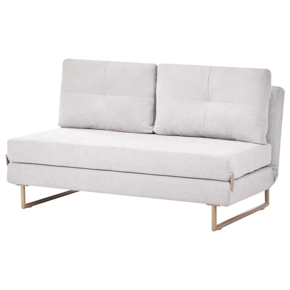 JERSLEV - 3-zits Slaapbank - Off-white - Stof 5 JERSLEV - 3-zits Slaapbank - Off-white - Stof - Afbeelding 5