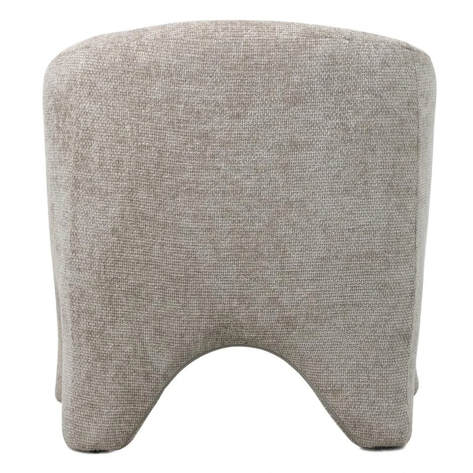 Fauteuil Stof Beige - Incl. Armleuning - 74x73x75cm - Jackie 4 Fauteuil Stof Beige - Incl. Armleuning - 74x73x75cm - Jackie - Afbeelding 4