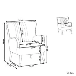 VARBERG - Fauteuil - Beige - Fluweel -Leenbakker Winkel 9935959447b64fa7b9626ffdac1e768c