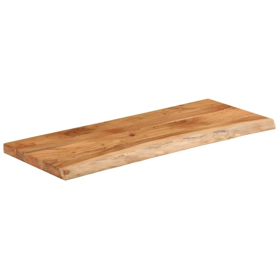 VidaXL - Tafelblad - Bruin - Hout - 110 X 40 X 3.8 Cm 3 VidaXL - Tafelblad - Bruin - Hout - 110 X 40 X 3.8 Cm - Afbeelding 3