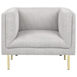 MOEN - Fauteuil - Grijs - Stof -Leenbakker Winkel 9b096661642c4c58921983df62136c26