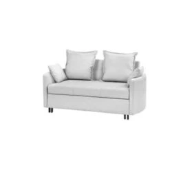 HOVIN - Slaapbank 2-zits - Lichtgrijs - Polyester -Leenbakker Winkel 9d1a78d05b9e493c84d6ac757e2a6c9e